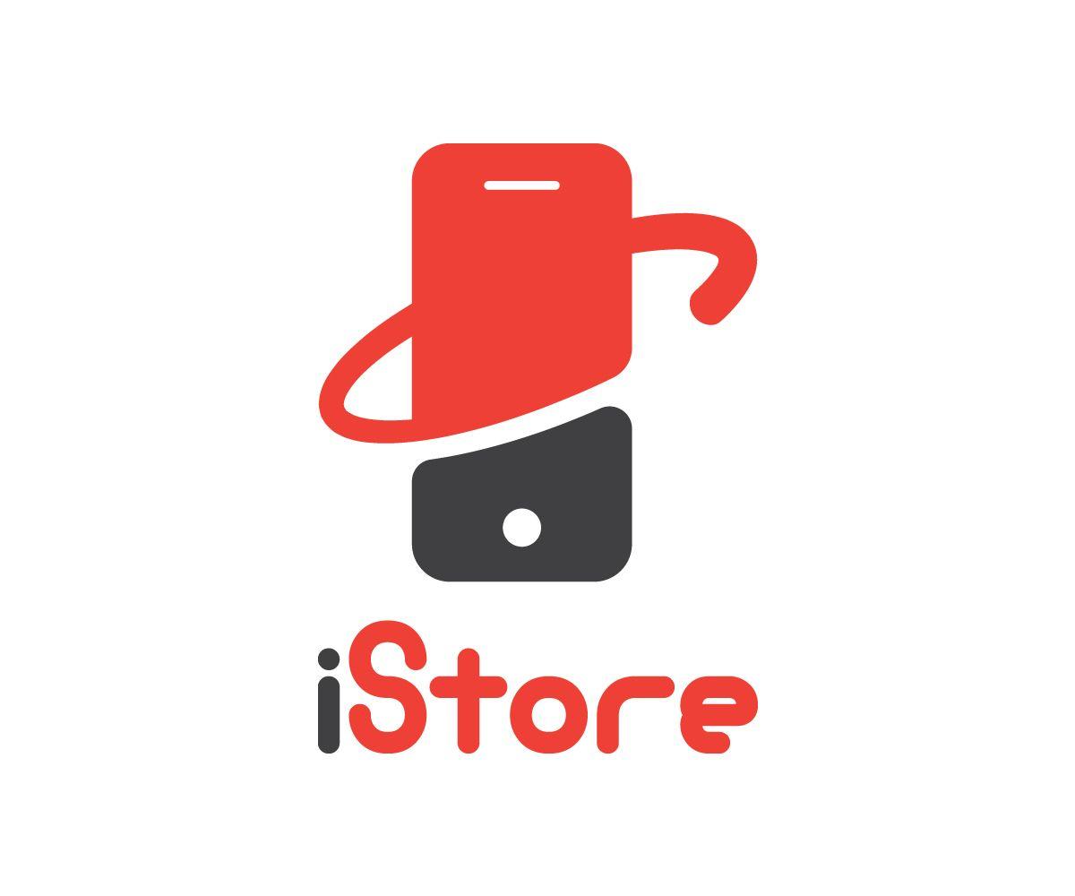 Electronic Store Logo - Modern, Playful, Electronic Logo Design for iStore or iStore.gr