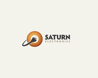 Electronic Logo - Logopond - Logo, Brand & Identity Inspiration (Saturn Electronics)