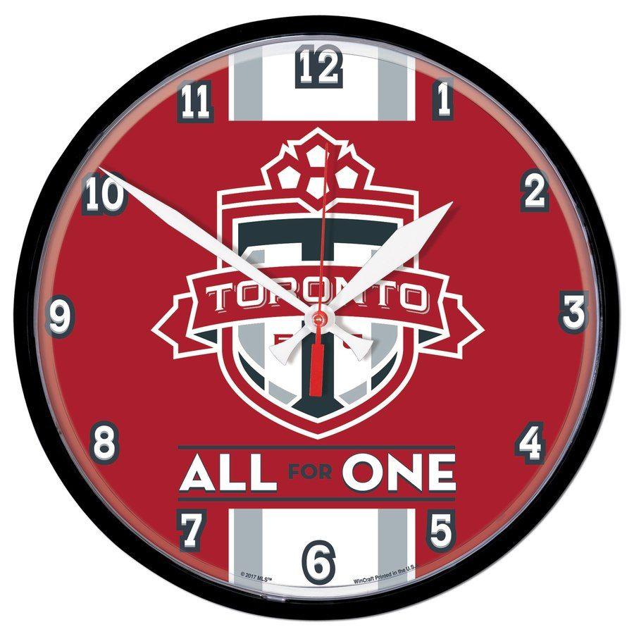 Toronto FC Logo - Toronto FC WinCraft 12.75 Round Wall Clock
