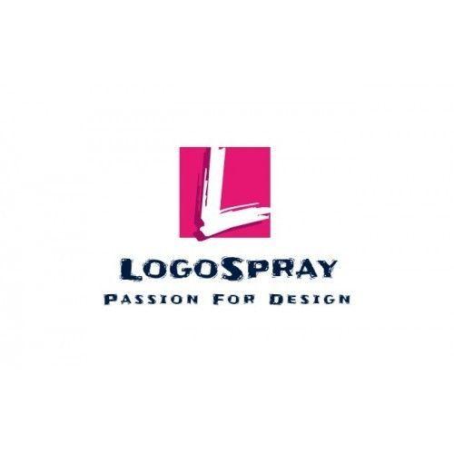Two Word Logo - Two Word .COM Domain - Logo Spray - Web Design, Paint Supplies ...