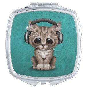 Cat Wearing Headphones Logo - Cat Wearing Headphones Home Furnishings & Accessories. Zazzle.co.uk