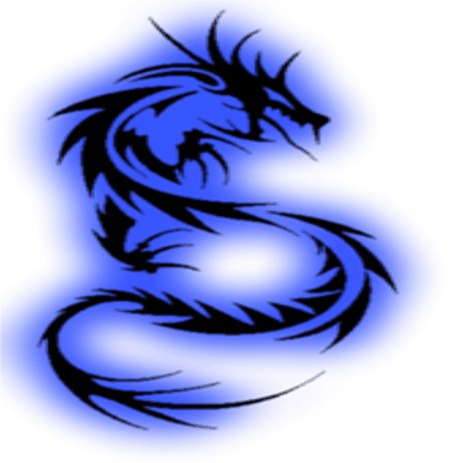 Cool Blue Dragon Logo - 2nd Blue Dragon Logo : Old - Roblox