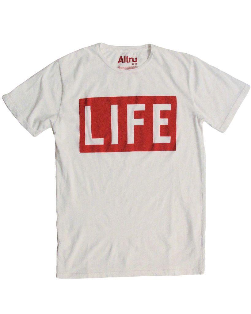 Red Life Logo - The LIFE Magazine Flagship red and white logo from our LIFE Magazine ...