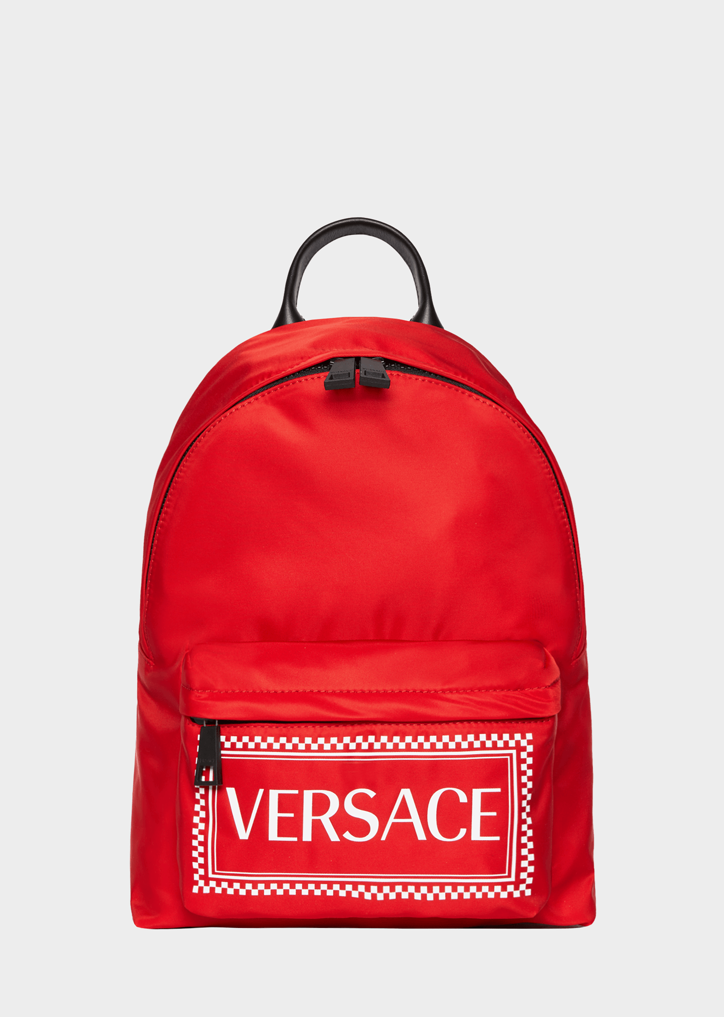 Two Red Women Logo - Versace 90s Vintage Logo Backpack for Women. UK Online Store