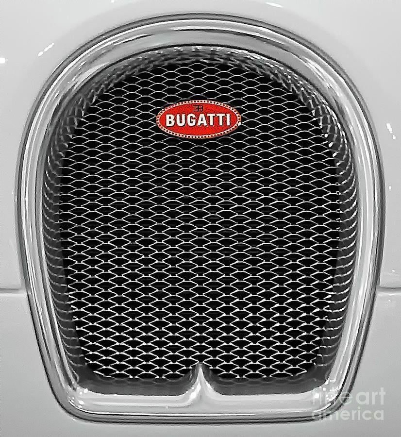 Bugatti Grill Logo - Bugatti Grill Photograph by Jerry Fornarotto