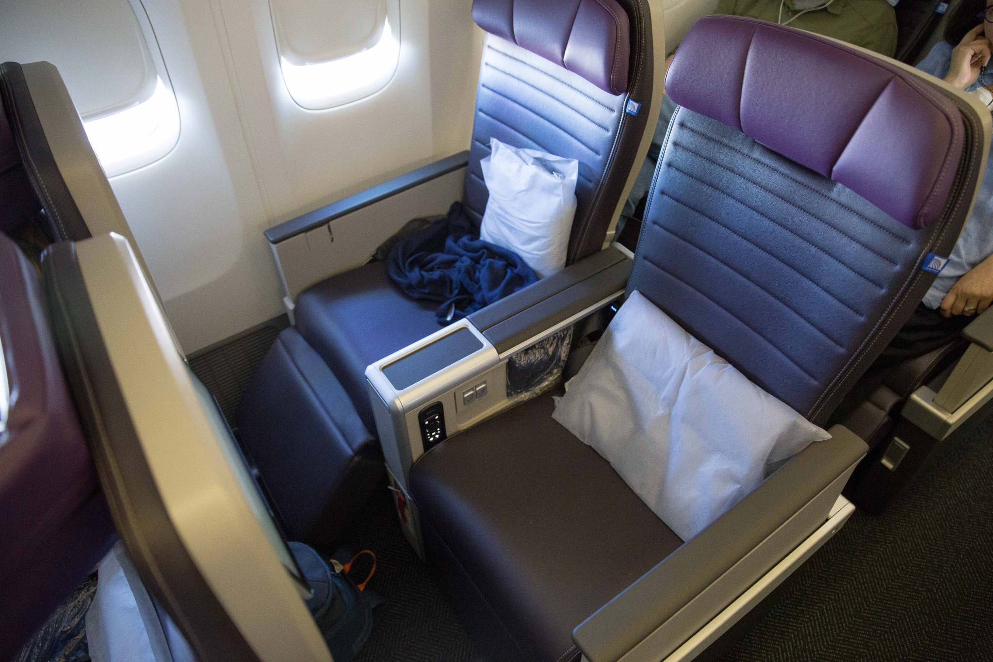 United Premium Economy Logo - Review: United's New Premium Plus Seat on the 777-200