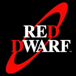 Black and Red Cat Logo - Red Dwarf