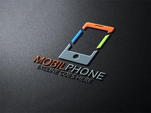 Modern Phone Logo - (580×435). Phone logo ideas. Mobile phone logo