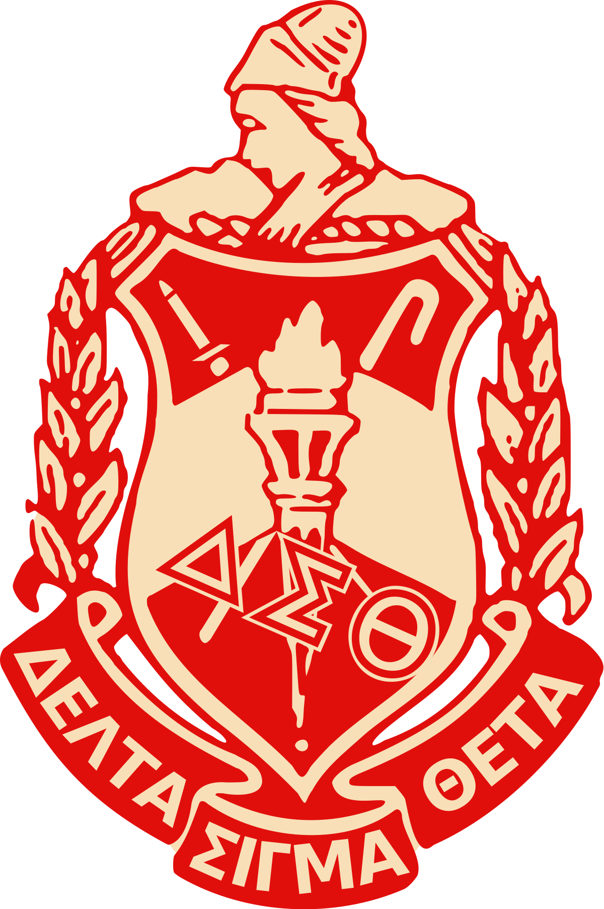 Two Red Women Logo - Delta Sigma Theta
