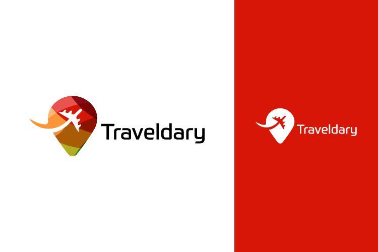 Red Travel Logo - Logo Design by D4Designer for Traveldary Travel Agency