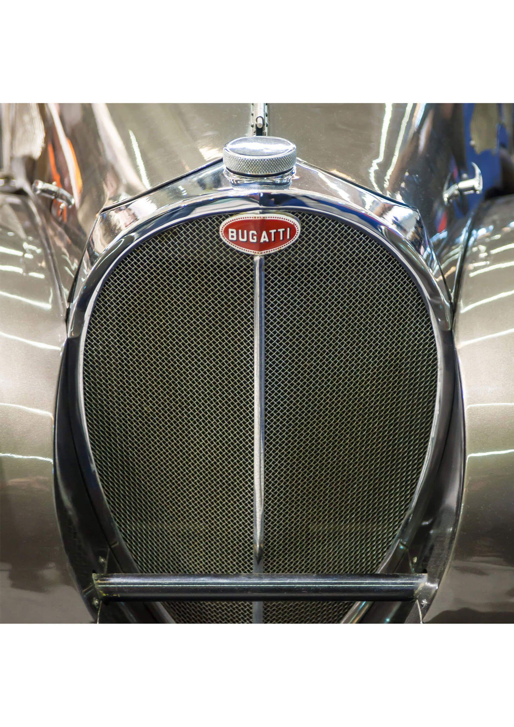 Bugatti Grill Logo - Bugatti Grill Image | Glaast Panels | C Webster and Sons | RV Astley