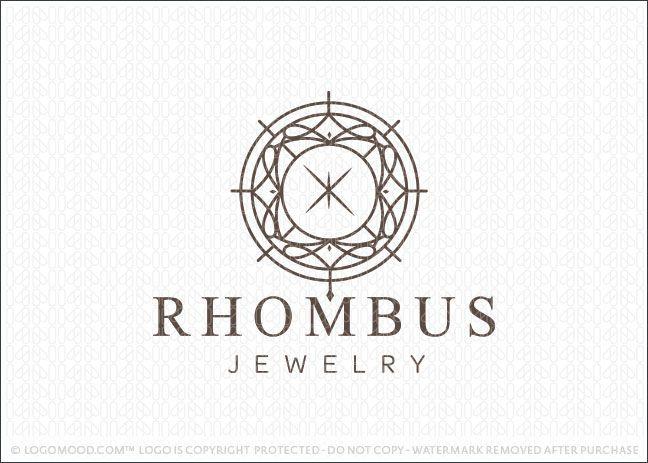 Diamond Jewelry Logo - Readymade Logos Rhombus Jewelry