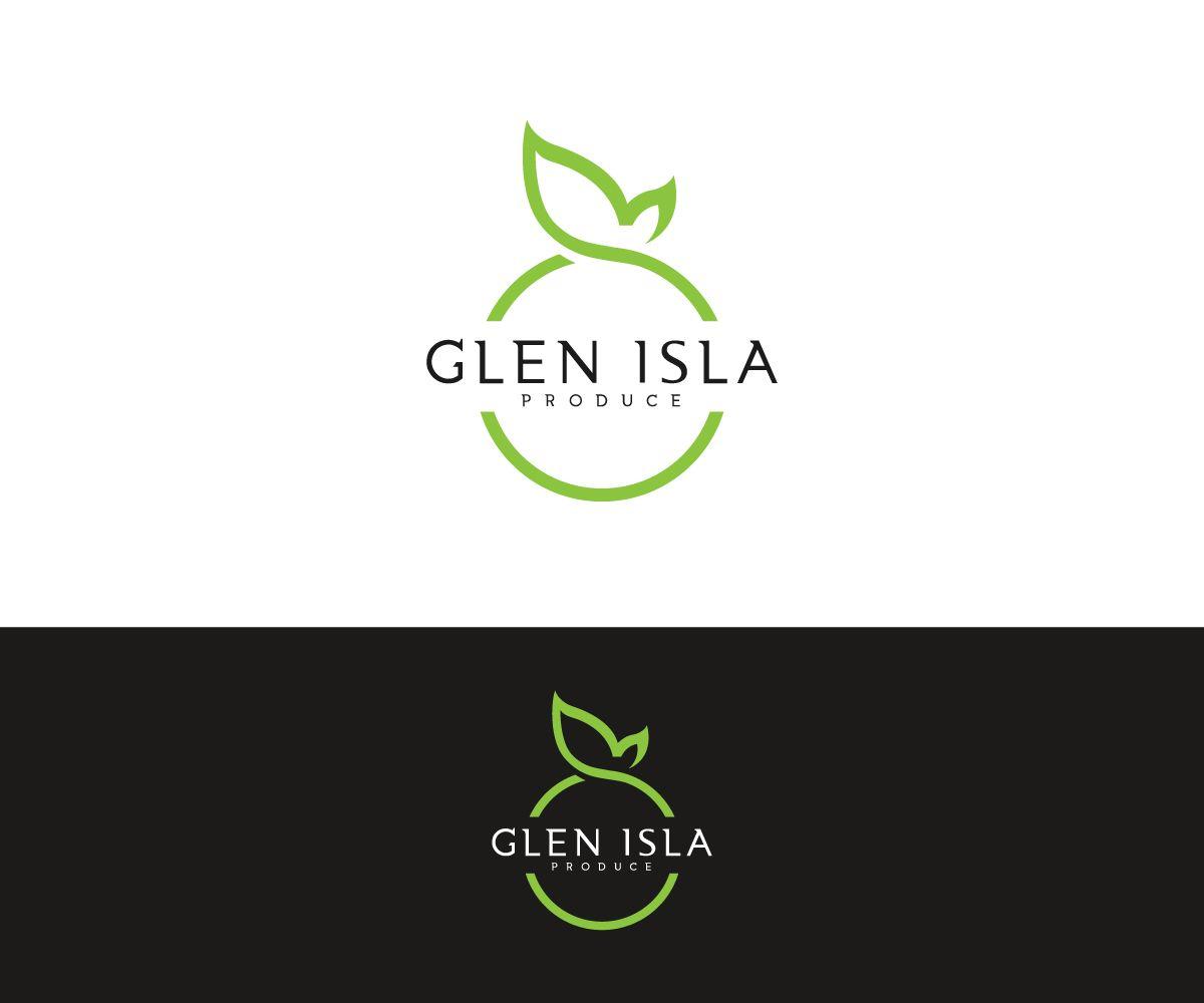 Produce Company Logo - Traditional, Personable, Farming Logo Design for Glen Isla Produce ...