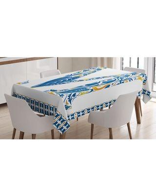 Blue and Yellow Capital M Logo - New Savings on Letter M Tablecloth, Blue Floral Capital Letter M ...