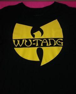 T Clan Logo - WU TANG Clan Logo T Shirt Men's XXL HIP HOP RAP RZA Ol Dirty Bastard
