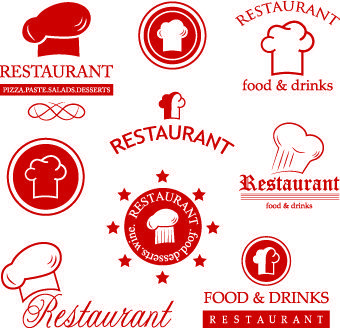 Red Restaurant Logo - Restaurant Logo Vector Image Restaurant Menu Templates