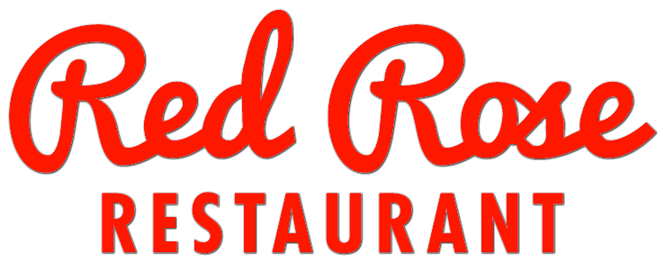 Red Restaurant Logo - Select Your Location Rose Restaurant
