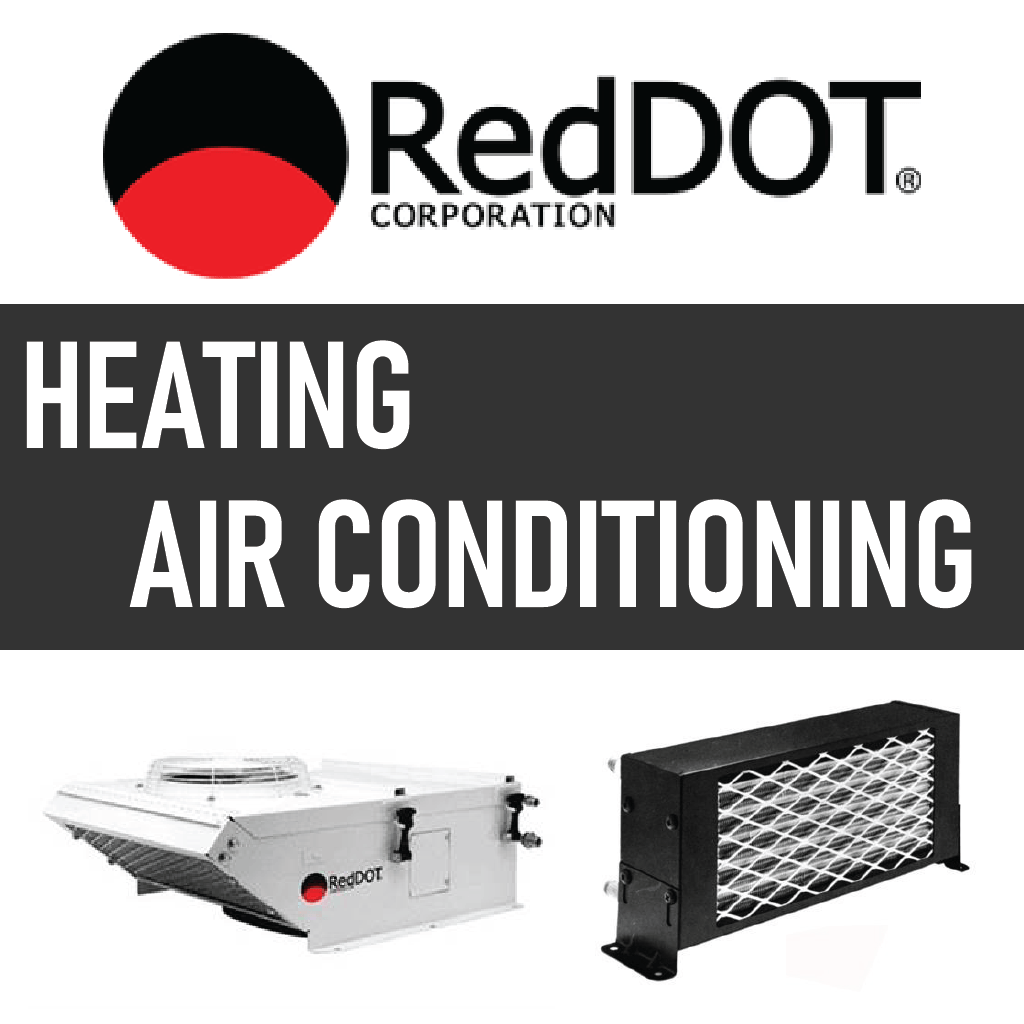 Red Dot HVAC Logo - Red Dot Heaters & AC Units for Semis, Trucks and Heavy Duty