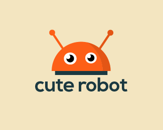 Cute Robot Logo - Cute robot Designed by ARNDesign | BrandCrowd