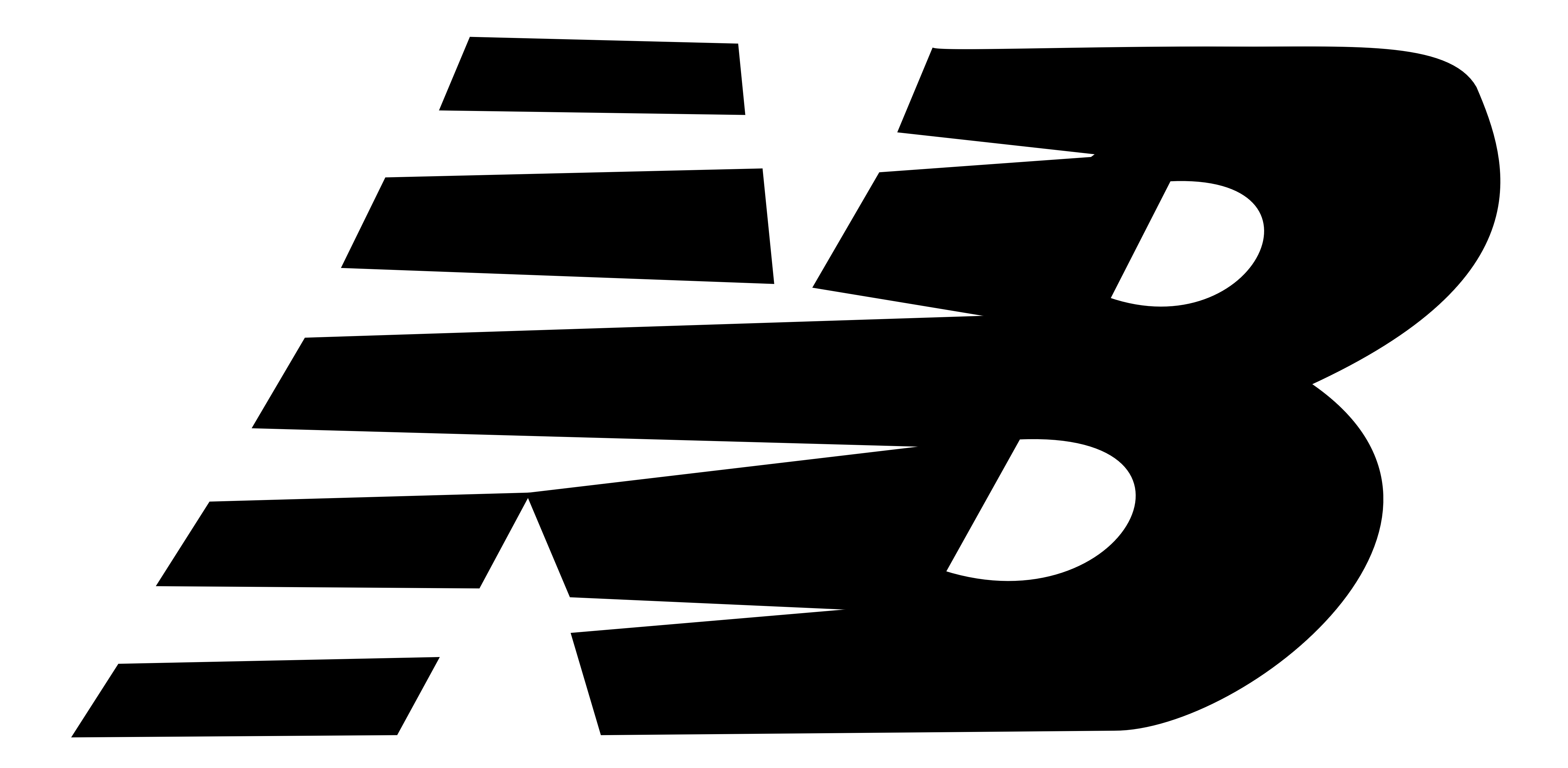 New Balance White Logo - New balance logo clip free library