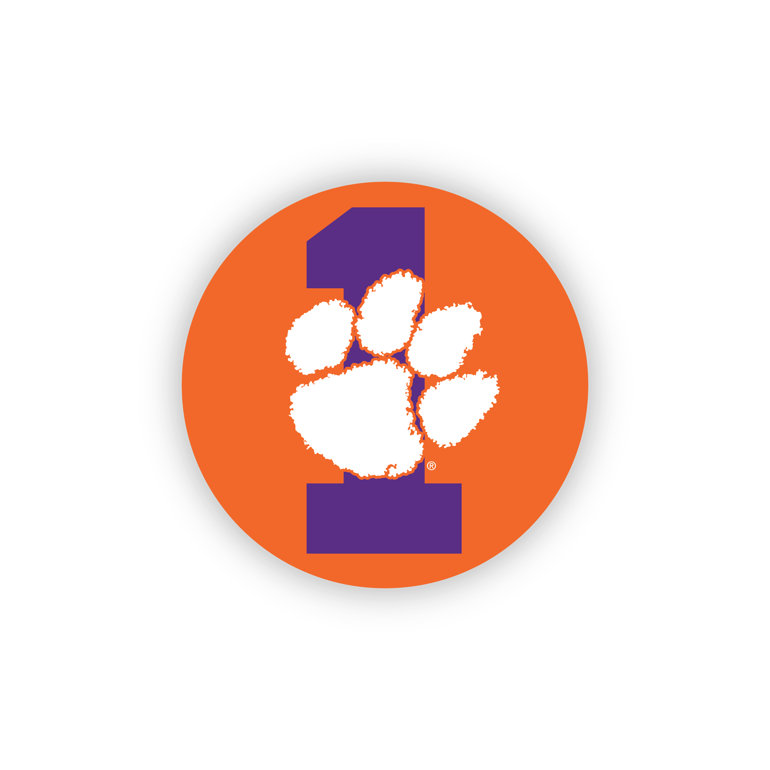 Multiple Orange Circle Logo - Mini 2 Button (multiple designs)