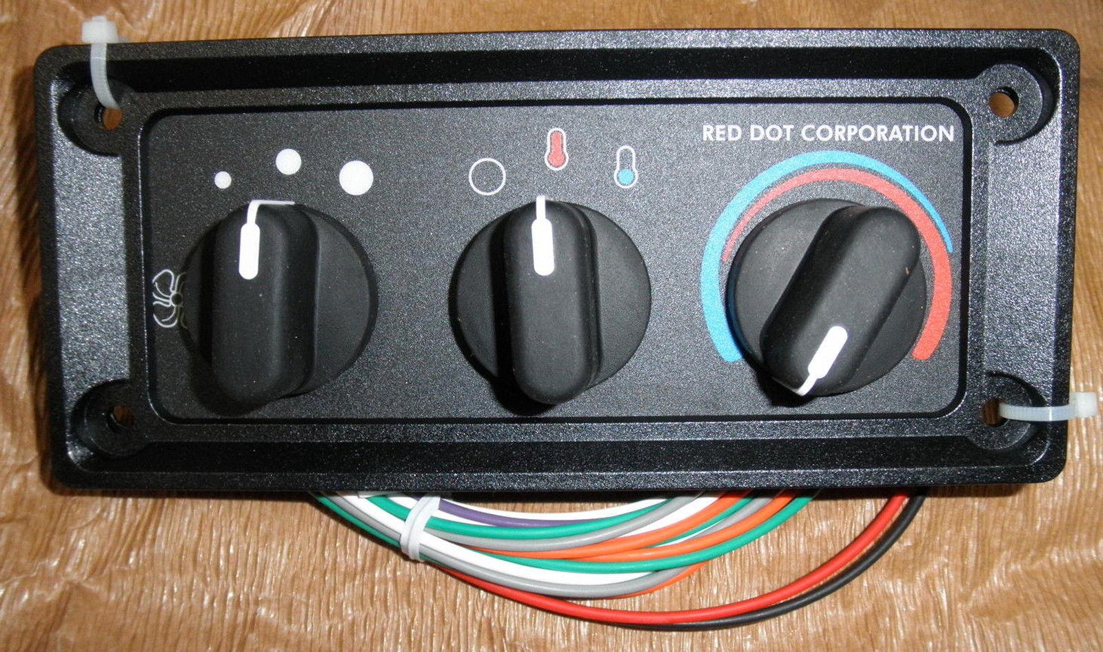 Red Dot HVAC Logo - Red Dot HVAC Control Panel RD-3-9379-1 2510-01-589-4111 10015717 ...