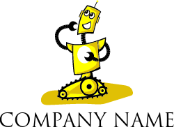 Cute Robot Logo - Free Robot Logos