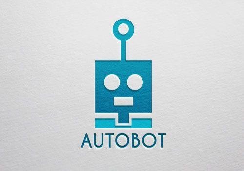 Cute Robot Logo - Logo Id : b755 Cute robot logo is possible use for any creative ...