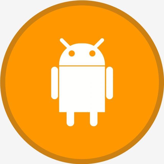 Multiple Orange Circle Logo - Android Logo Glyph Round Circle Multi Color Background, Android Logo