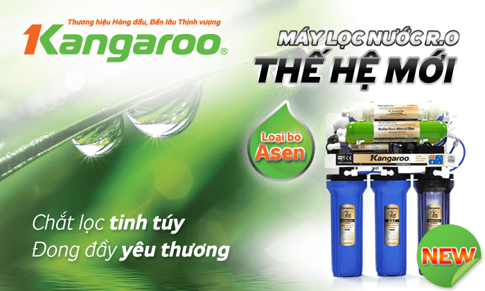 May Loc Nuoc Kangaroo Logo - Báo giá máy lọc nước Kangaroo 6 lõi tại Kangaroo Việt Nam - Máy lọc ...