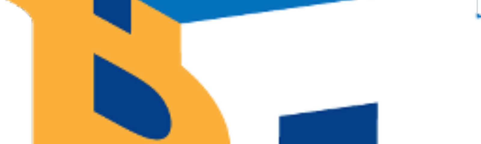 Blue and Yellow Capital M Logo - Digital Asset
