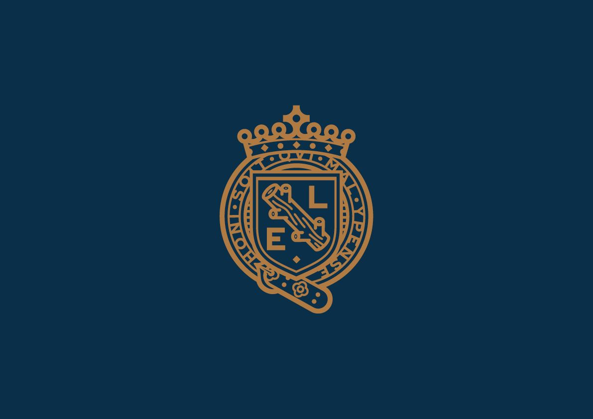 I'll Blue Logo - Earl of Leicester Logo Design