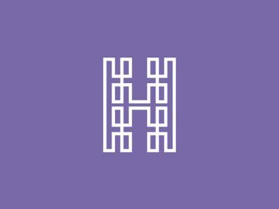 Double H Logo - Double H / HH monogram logo design symbol by Alex Tass, logo ...