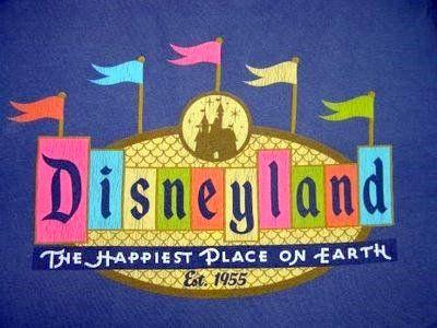 I'll Blue Logo - Disneyland Logo - Blue. Think I'll put this logo at the back of the ...