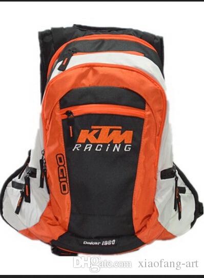 Backpack with Mountain Logo - 2017 New For KTM Motorcycle Riding Backpack Multifunctional Mountain ...