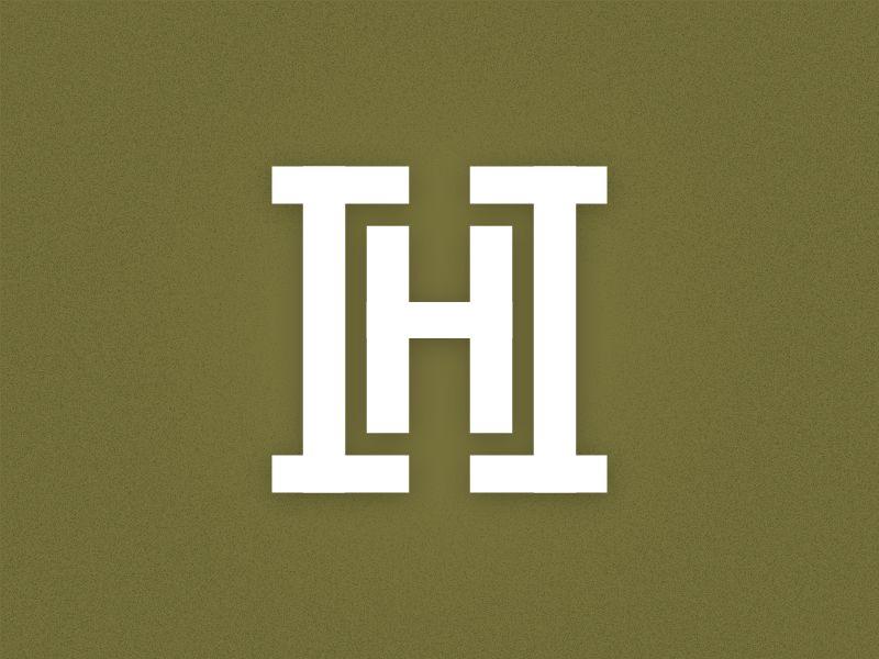 Double H Logo - Double H Monogram by Jonathan Meyer | Dribbble | Dribbble