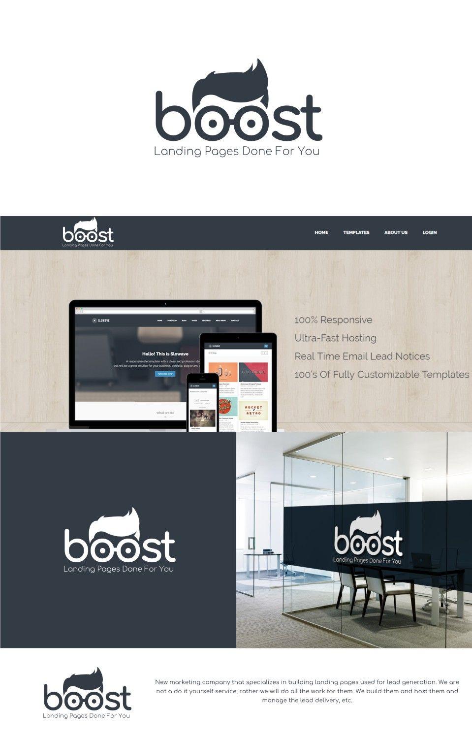 Old Boost Logo - Modern, Professional, Marketing Logo Design for BOOST 