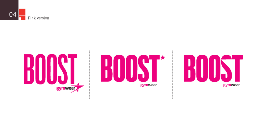 Old Boost Logo - Boost Gymwear | New advert design by Red Room Design