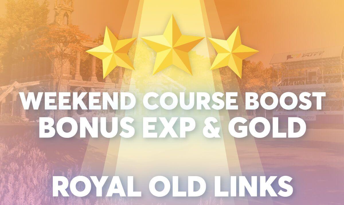 Old Boost Logo - Winning Putt: Golf Online :: Weekend Course Boost! Royal Old Links!
