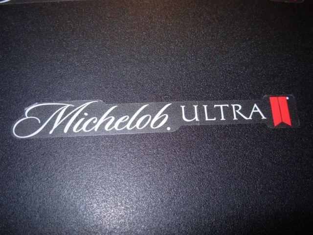 Michelob Ultra Logo - Michelob Ultra 4.25 Logo Sticker Decal Craft Beer Brewery Brewing