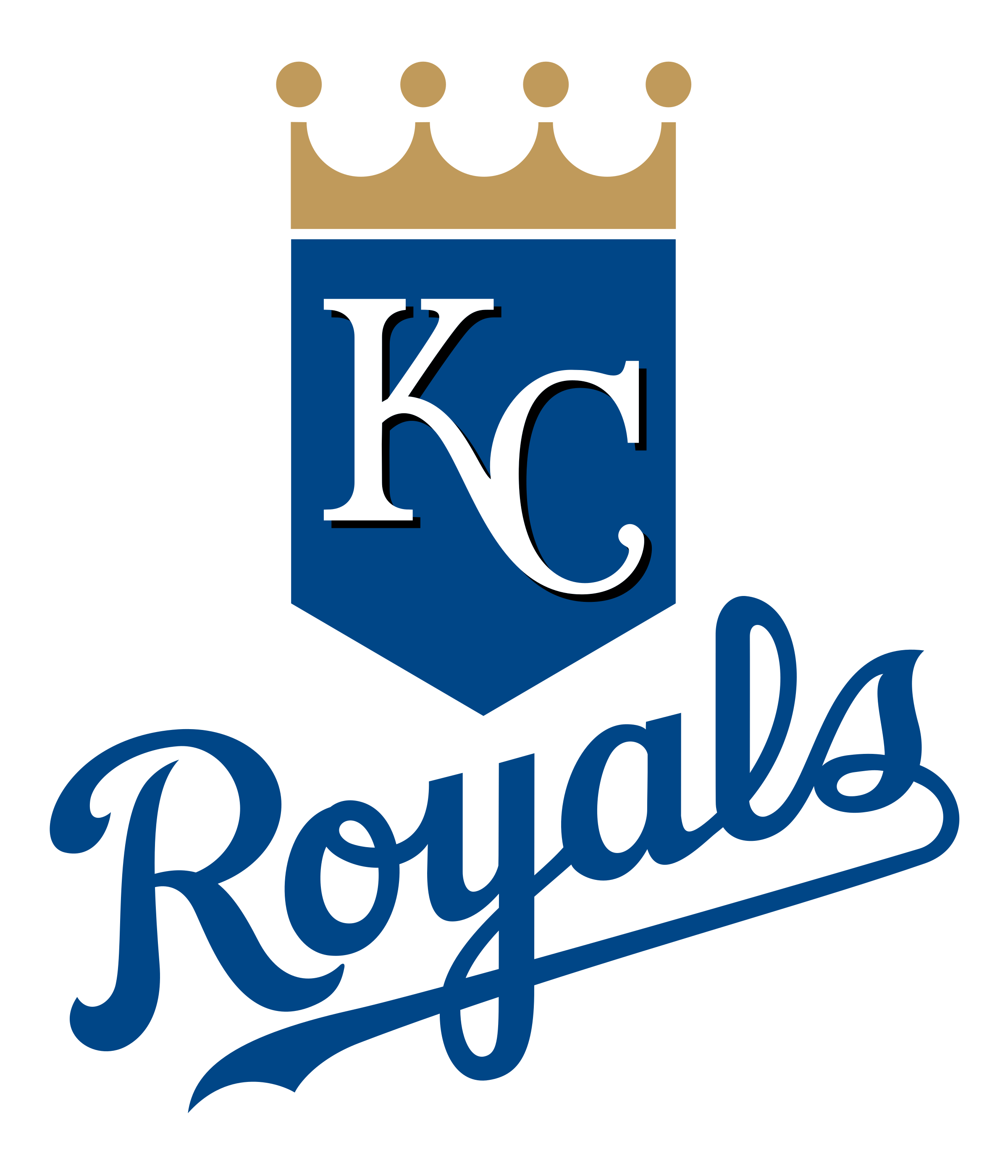 KC Royals Logo - Kansas City Royals Logo PNG Transparent & SVG Vector - Freebie Supply