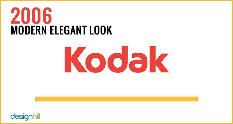 Yellow Rectangle Logo - History Of Evolution Of The Kodak Logo