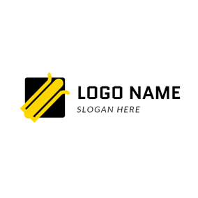 Yellow Rectangle Logo - Free Fruit Logo Designs | DesignEvo Logo Maker