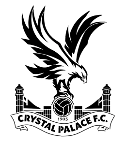 Crystal Palace FC Logo - high detail airbrush stencil crystal palace f c logo FREE UK POSTAGE ...