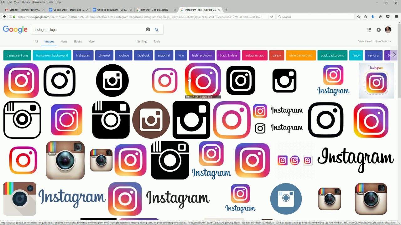 Instagram All Logo - Create a Gmail Signature with Image, Social Icon and Logo