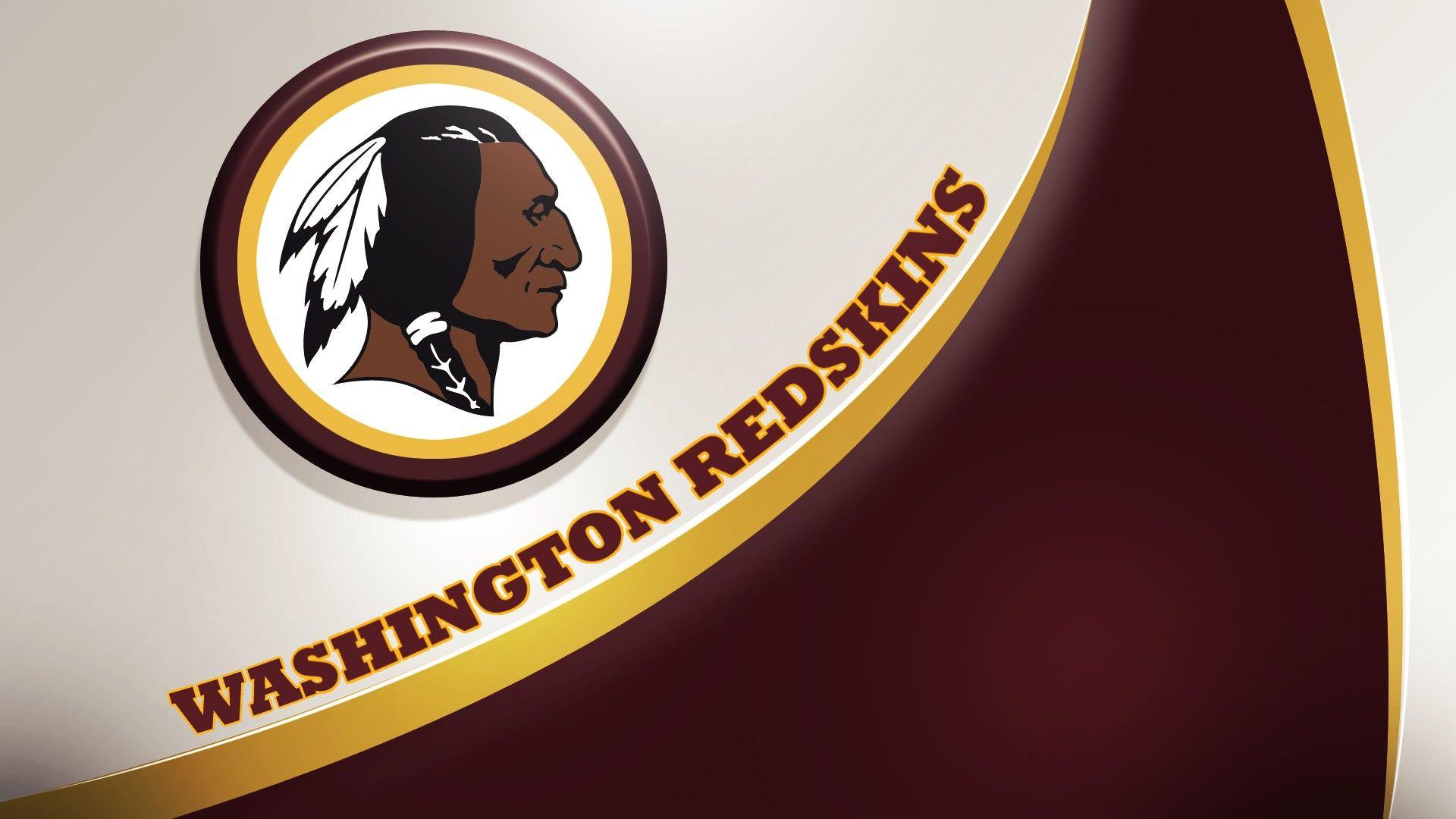 Red White Detroit Lions Logo - NFL Washington Redskins Logo Red White Background 1920x1080 HD NFL ...