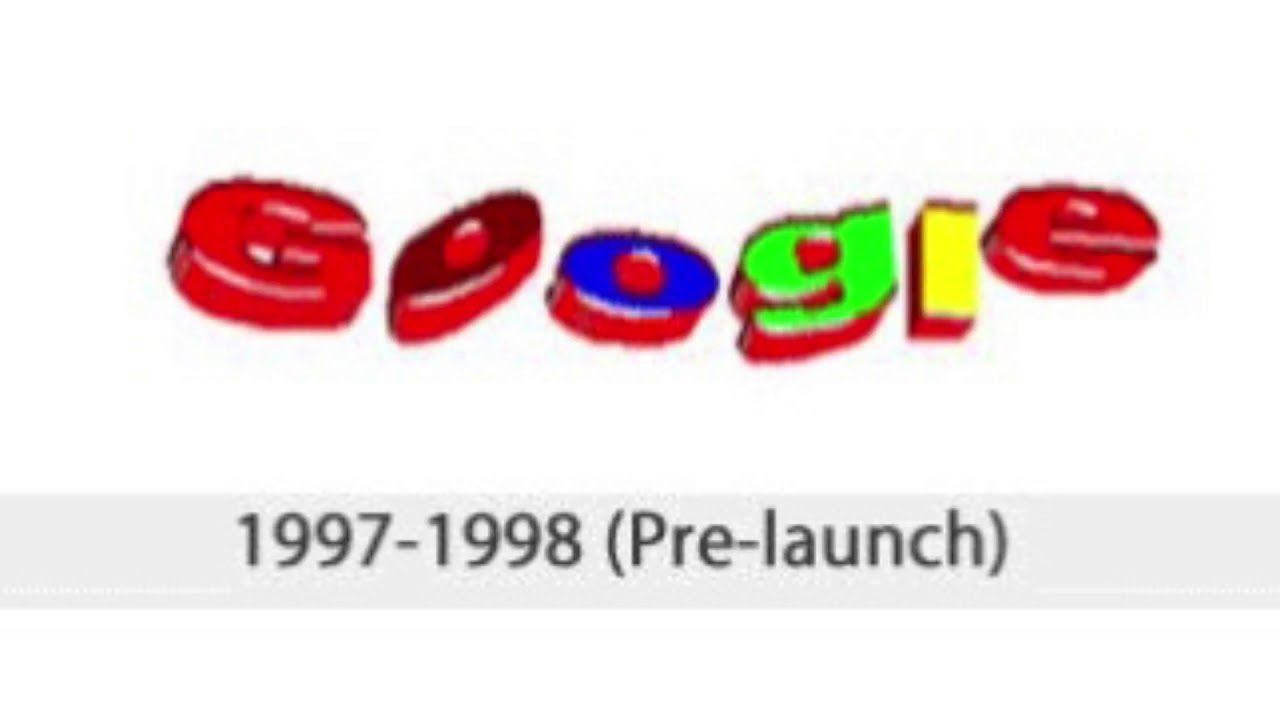 Google 1998 Logo - Google Logo History - YouTube