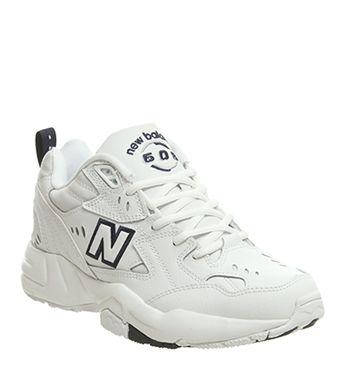 New Balance White Logo - New Balance Sneakers