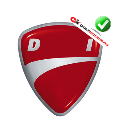 Car with Red Shield Logo - Shield car Logos