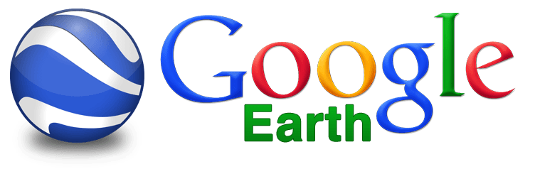 Map Google Earth Logo - Geography Map Resources - Picky reader